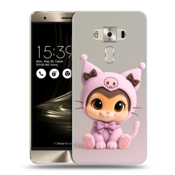 Силиконовый чехол на Asus ZenFone 3 Deluxe с принтом Куроми Kuromi 