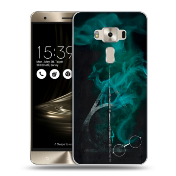 Силиконовый чехол на Asus ZenFone 3 Deluxe с принтом Гарри Поттер Harry Potter