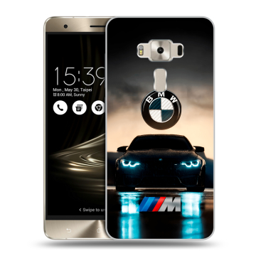 Силиконовый чехол на Asus ZenFone 3 Deluxe с принтом БМВ BMW Силиконовый чехол на Asus ZenFone 3 Deluxe с принтом БМВ BMW