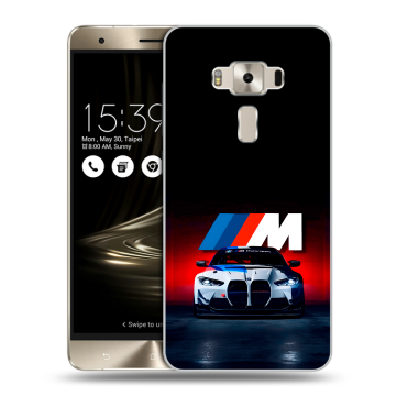 Силиконовый чехол на Asus ZenFone 3 Deluxe с принтом БМВ BMW Силиконовый чехол на Asus ZenFone 3 Deluxe с принтом БМВ BMW