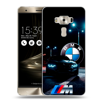 Силиконовый чехол на Asus ZenFone 3 Deluxe с принтом БМВ BMW Силиконовый чехол на Asus ZenFone 3 Deluxe с принтом БМВ BMW