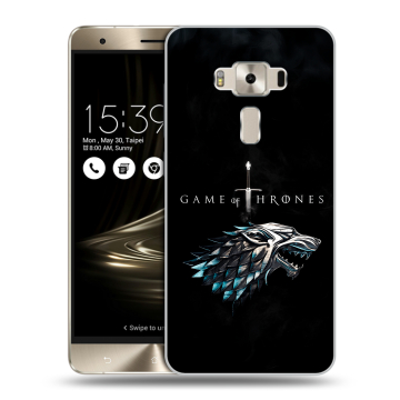 Силиконовый чехол на Asus ZenFone 3 Deluxe с принтом Игра Престолов Game Thrones