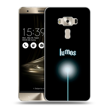Силиконовый чехол на Asus ZenFone 3 Deluxe с принтом Harry Potter Гарри Поттер