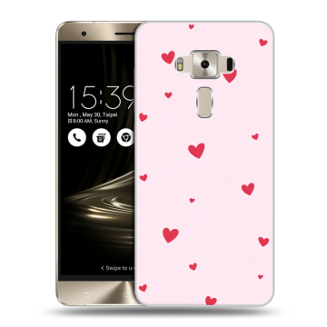 Силиконовый чехол на Asus ZenFone 3 Deluxe с принтом для девочек