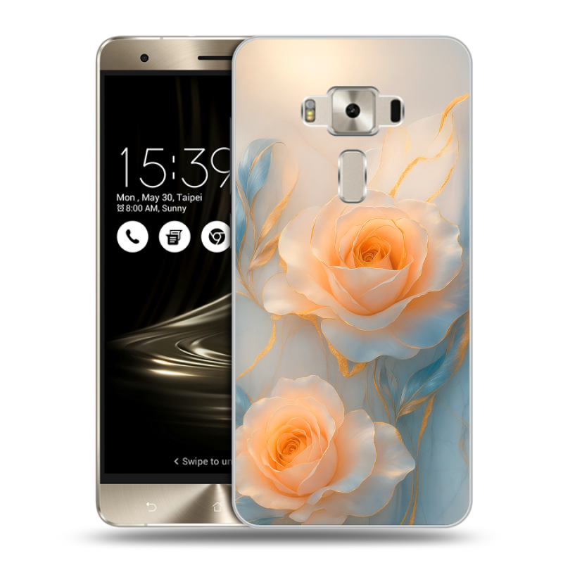 Силиконовый чехол на Asus ZenFone 3 Deluxe с принтом Женский Силиконовый чехол на Asus ZenFone 3 Deluxe с принтом Женский