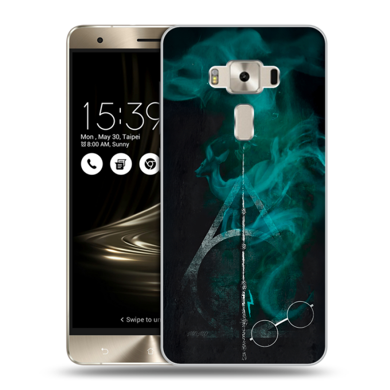Силиконовый чехол на Asus ZenFone 3 Deluxe с принтом Гарри Поттер Harry Potter Силиконовый чехол на Asus ZenFone 3 Deluxe с принтом Гарри Поттер Harry Potter