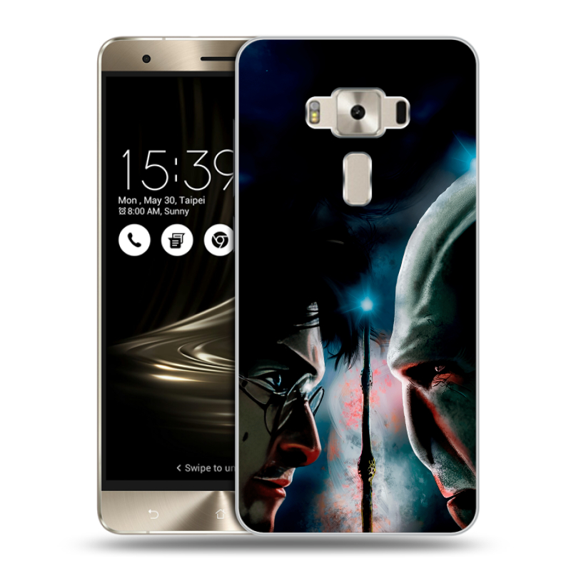 Силиконовый чехол на Asus ZenFone 3 Deluxe с принтом Гарри Поттер Harry Potter Силиконовый чехол на Asus ZenFone 3 Deluxe с принтом Гарри Поттер Harry Potter