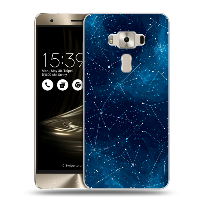 Силиконовый чехол на Asus ZenFone 3 Deluxe с принтом Космос звезды Силиконовый чехол на Asus ZenFone 3 Deluxe с принтом Космос звезды