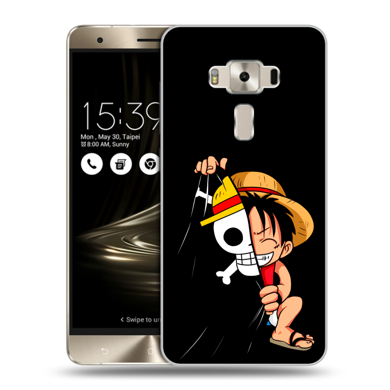 Силиконовый чехол на Asus ZenFone 3 Deluxe с принтом One Piece Ван Пис Силиконовый чехол на Asus ZenFone 3 Deluxe с принтом One Piece Ван Пис