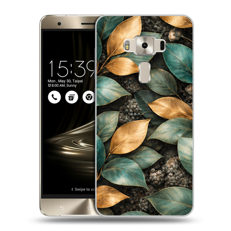 Силиконовый чехол на Asus ZenFone 3 Deluxe с принтом женский Силиконовый чехол на Asus ZenFone 3 Deluxe с принтом женский