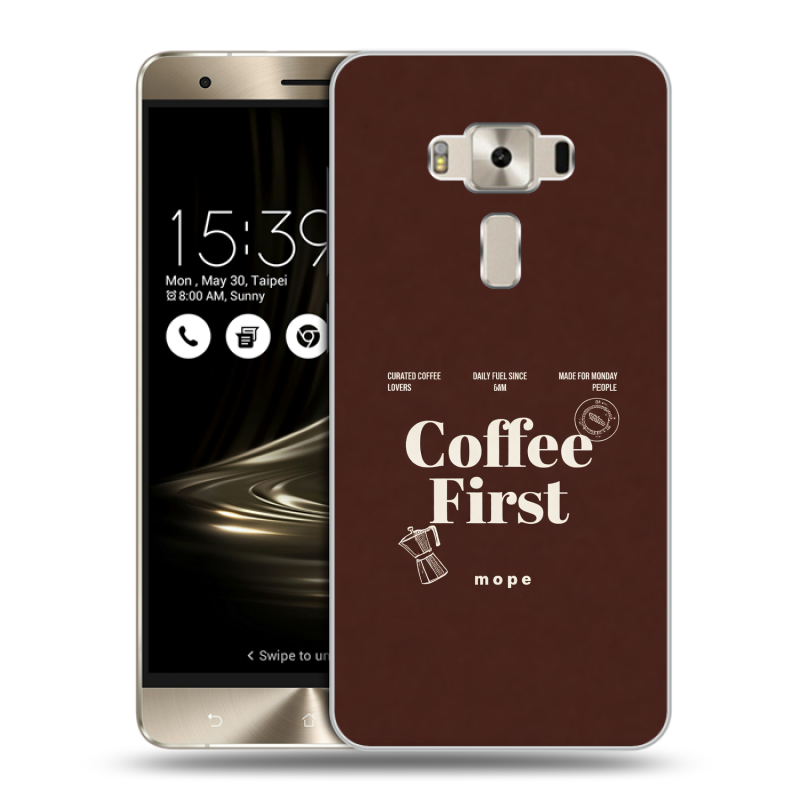 Пластиковый чехол на Asus ZenFone 3 Deluxe с принтом женский Пластиковый чехол на Asus ZenFone 3 Deluxe с принтом женский