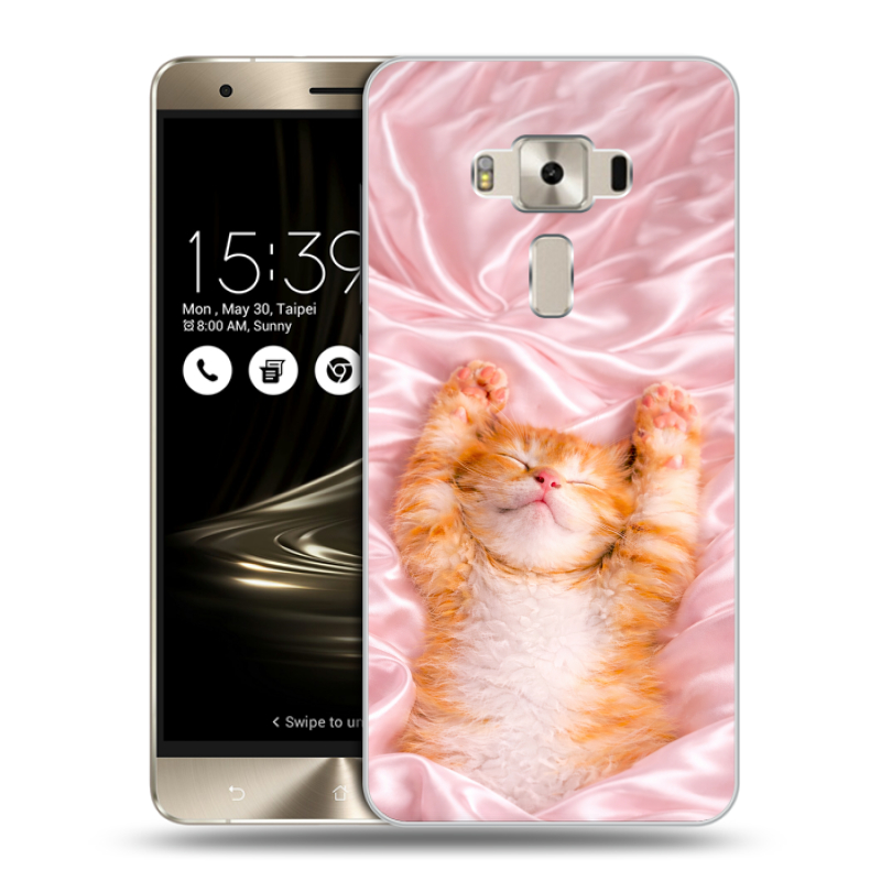 Силиконовый чехол на Asus ZenFone 3 Deluxe с принтом женский Силиконовый чехол на Asus ZenFone 3 Deluxe с принтом женский