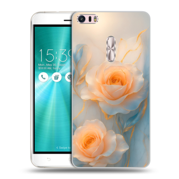 Силиконовый чехол на Asus ZenFone 3 Ultra с принтом Женский