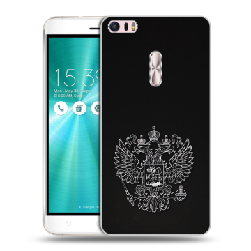 Силиконовый чехол на Asus ZenFone 3 Ultra с принтом Герб России Силиконовый чехол на Asus ZenFone 3 Ultra с принтом Герб России