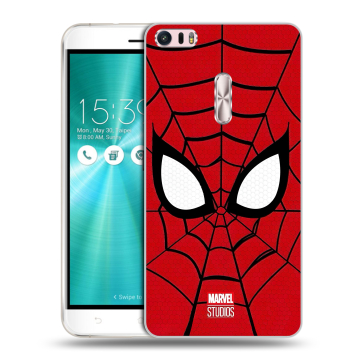 Силиконовый чехол на Asus ZenFone 3 Ultra с принтом человек паук spiderman Силиконовый чехол на Asus ZenFone 3 Ultra с принтом человек паук spiderman