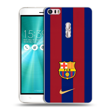 Силиконовый чехол на Asus ZenFone 3 Ultra с принтом Барселона Barcelona