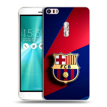 Силиконовый чехол на Asus ZenFone 3 Ultra с принтом Барселона Barcelona