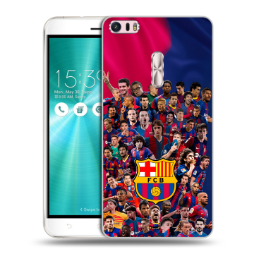 Силиконовый чехол на Asus ZenFone 3 Ultra с принтом Барселона Barcelona Силиконовый чехол на Asus ZenFone 3 Ultra с принтом Барселона Barcelona