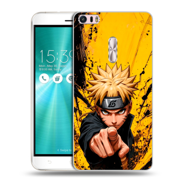 Силиконовый чехол на Asus ZenFone 3 Ultra с принтом Naruto Наруто