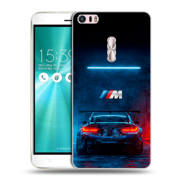 Силиконовый чехол на Asus ZenFone 3 Ultra с принтом BMW БМВ