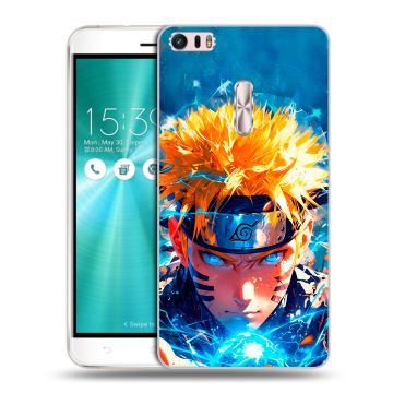 Силиконовый чехол на Asus ZenFone 3 Ultra с принтом Аниме Наруто Naruto
