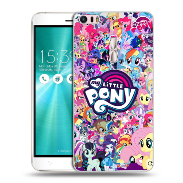Силиконовый чехол на Asus ZenFone 3 Ultra с принтом My little pony Дружба чудо Силиконовый чехол на Asus ZenFone 3 Ultra с принтом My little pony Дружба чудо
