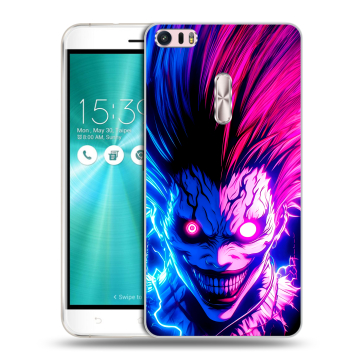 Силиконовый чехол на Asus ZenFone 3 Ultra с принтом Death note Тетрадь смерти