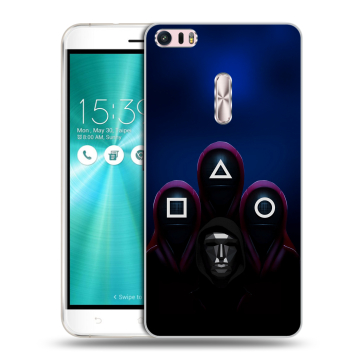 Силиконовый чехол на Asus ZenFone 3 Ultra с принтом Игра Кальмара