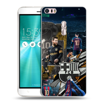 Силиконовый чехол на Asus ZenFone 3 Ultra с принтом Messi Barcelona Силиконовый чехол на Asus ZenFone 3 Ultra с принтом Messi Barcelona