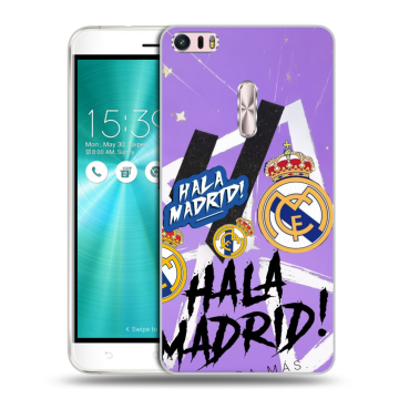 Силиконовый чехол на Asus ZenFone 3 Ultra с принтом Real Madrid Реал Мадрид