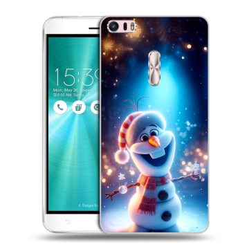 Силиконовый чехол на Asus ZenFone 3 Ultra с принтом Новый год