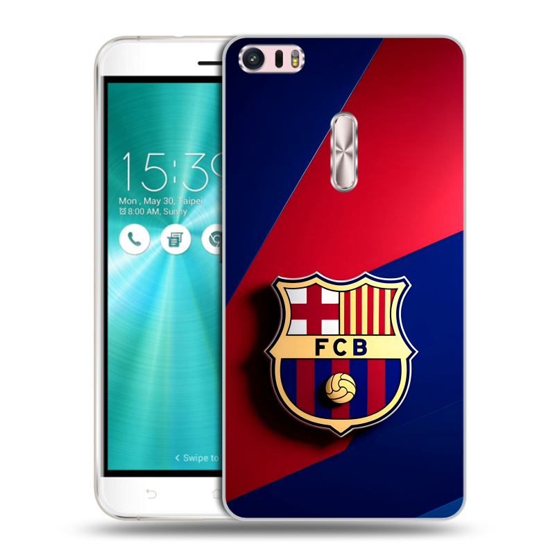 Силиконовый чехол на Asus ZenFone 3 Ultra с принтом Барселона Barcelona Силиконовый чехол на Asus ZenFone 3 Ultra с принтом Барселона Barcelona