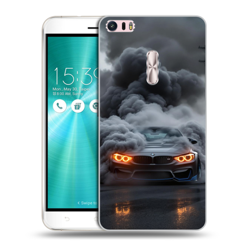 Силиконовый чехол на Asus ZenFone 3 Ultra с принтом BMW БМВ Силиконовый чехол на Asus ZenFone 3 Ultra с принтом BMW БМВ
