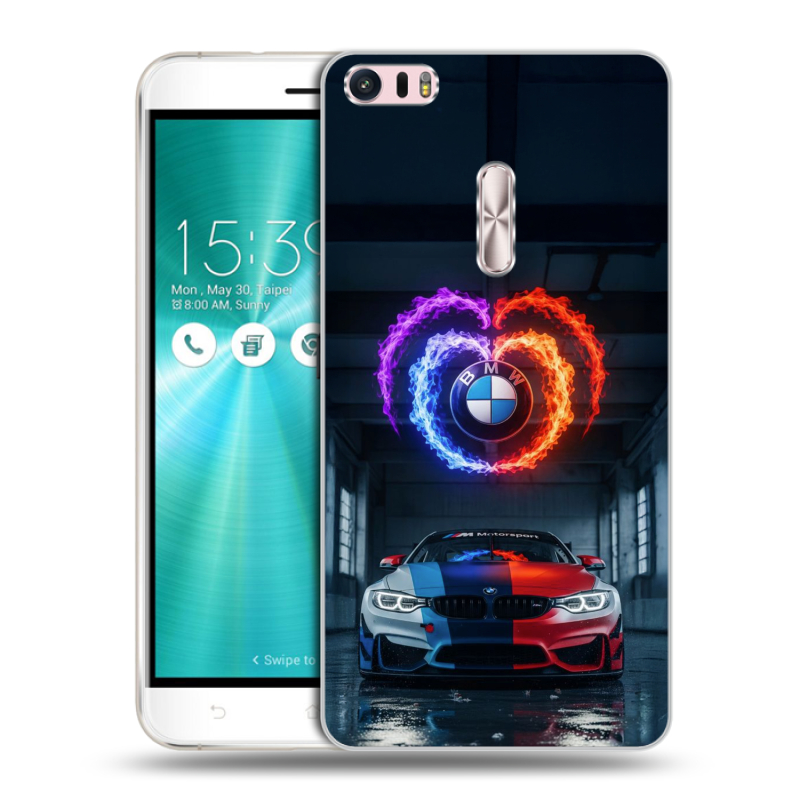 Пластиковый чехол на Asus ZenFone 3 Ultra с принтом BMW БМВ Пластиковый чехол на Asus ZenFone 3 Ultra с принтом BMW БМВ