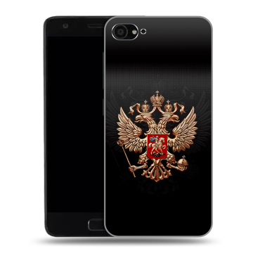 Пластиковый чехол на ZUK Z2 с принтом Герб России Пластиковый чехол на ZUK Z2 с принтом Герб России
