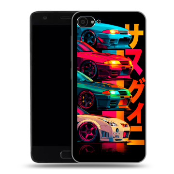 Пластиковый чехол на ZUK Z2 с принтом Гоночные машины Пластиковый чехол на ZUK Z2 с принтом Гоночные машины