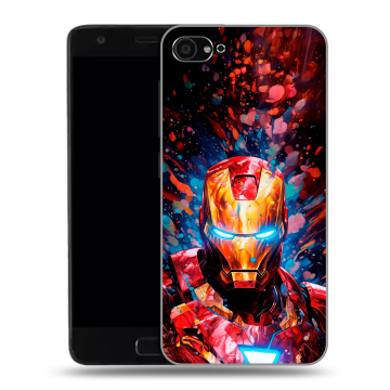 Пластиковый чехол на ZUK Z2 с принтом Железный человек Ironman Пластиковый чехол на ZUK Z2 с принтом Железный человек Ironman