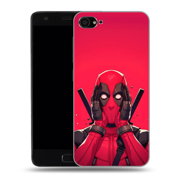 Пластиковый чехол на ZUK Z2 с принтом Дедпул Deadpool Пластиковый чехол на ZUK Z2 с принтом Дедпул Deadpool