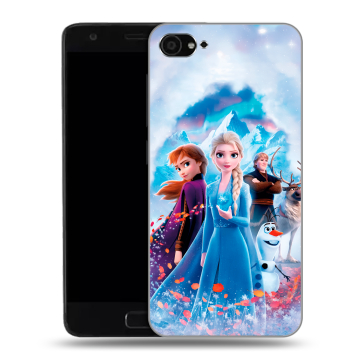 Пластиковый чехол на ZUK Z2 с принтом Холодное сердце Frozen Пластиковый чехол на ZUK Z2 с принтом Холодное сердце Frozen