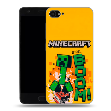 Пластиковый чехол на ZUK Z2 с принтом Майнкрафт Minecraft Пластиковый чехол на ZUK Z2 с принтом Майнкрафт Minecraft
