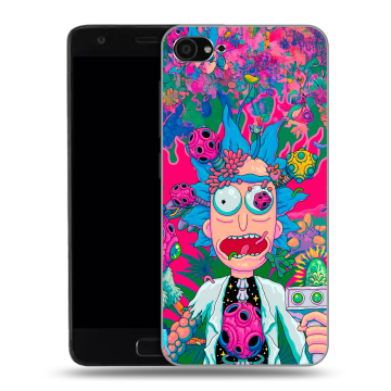 Пластиковый чехол на ZUK Z2 с принтом Рик и Морти Rick Morty Пластиковый чехол на ZUK Z2 с принтом Рик и Морти Rick Morty
