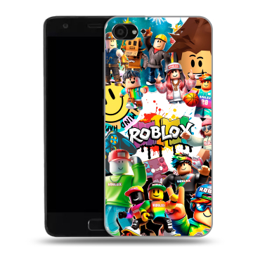 Пластиковый чехол на ZUK Z2 с принтом Roblox Роблокс