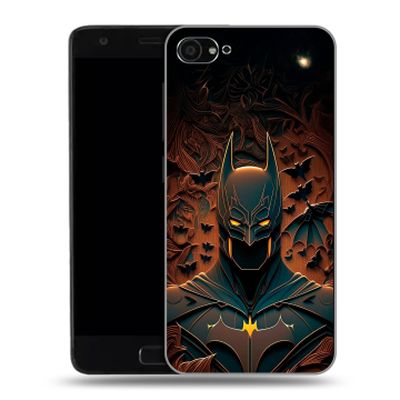 Пластиковый чехол на ZUK Z2 с принтом Batman Бэтмен Пластиковый чехол на ZUK Z2 с принтом Batman Бэтмен