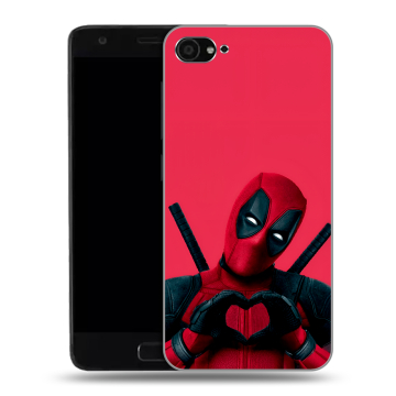 Пластиковый чехол на ZUK Z2 с принтом Дедпул Deadpool Пластиковый чехол на ZUK Z2 с принтом Дедпул Deadpool