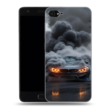 Пластиковый чехол на ZUK Z2 с принтом BMW БМВ