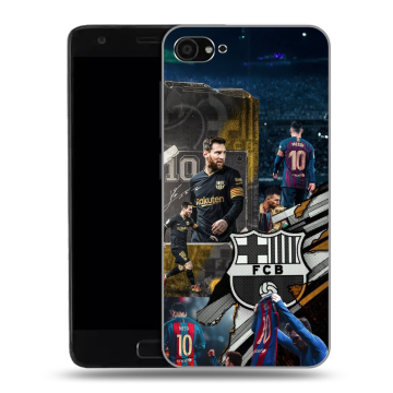 Пластиковый чехол на ZUK Z2 с принтом Messi Barcelona Пластиковый чехол на ZUK Z2 с принтом Messi Barcelona