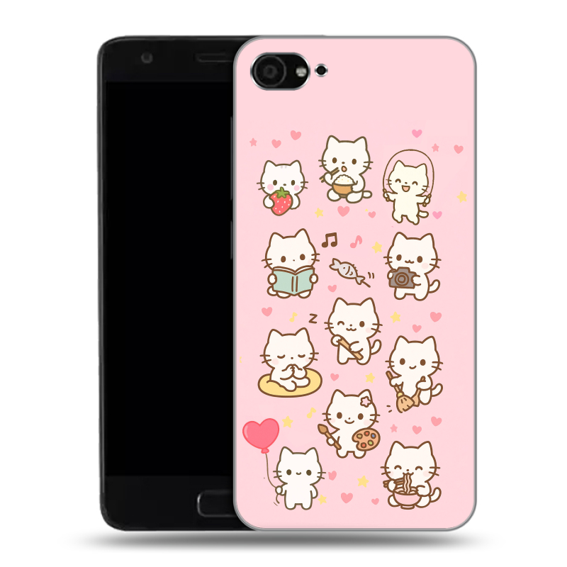 Пластиковый чехол на ZUK Z2 с принтом Hello Kitty Хелоу Кити Пластиковый чехол на ZUK Z2 с принтом Hello Kitty Хелоу Кити