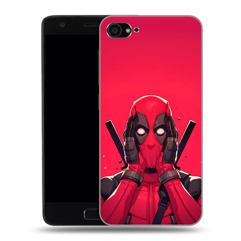 Пластиковый чехол на ZUK Z2 с принтом Дедпул Deadpool Пластиковый чехол на ZUK Z2 с принтом Дедпул Deadpool