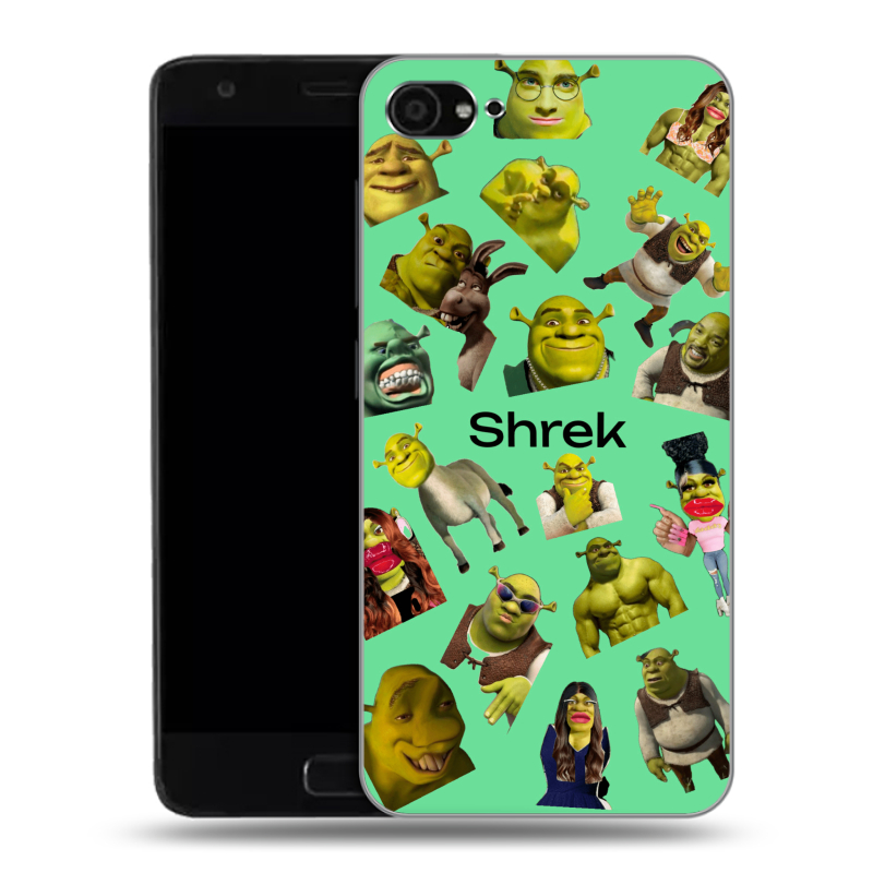 Пластиковый чехол на ZUK Z2 с принтом Шрек Shrek Пластиковый чехол на ZUK Z2 с принтом Шрек Shrek
