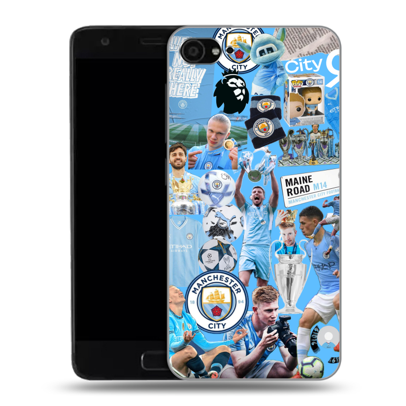 Пластиковый чехол на ZUK Z2 с принтом Man City Манчестер Сити Пластиковый чехол на ZUK Z2 с принтом Man City Манчестер Сити